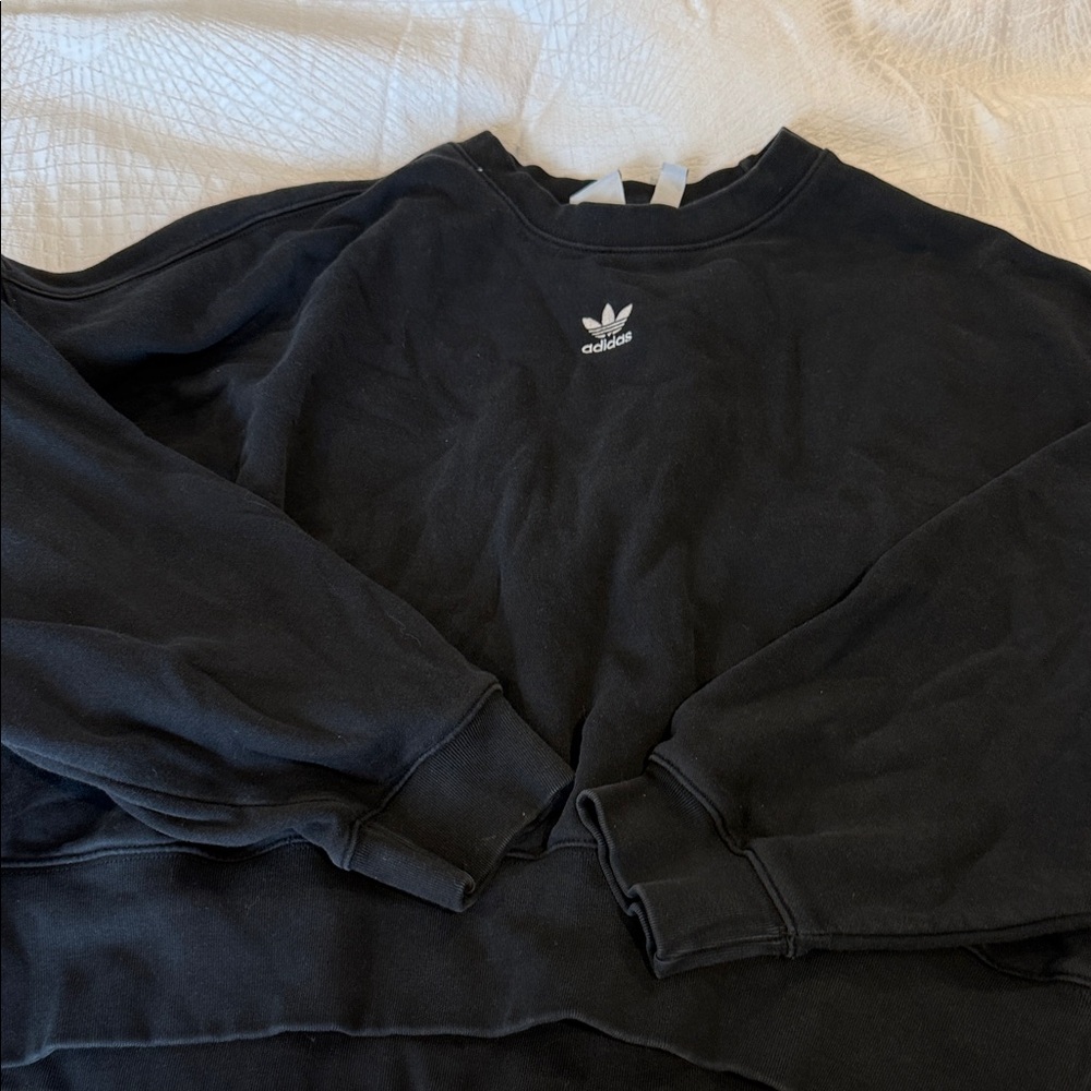 Adidas woman’s  Crewneck Sweater in Black